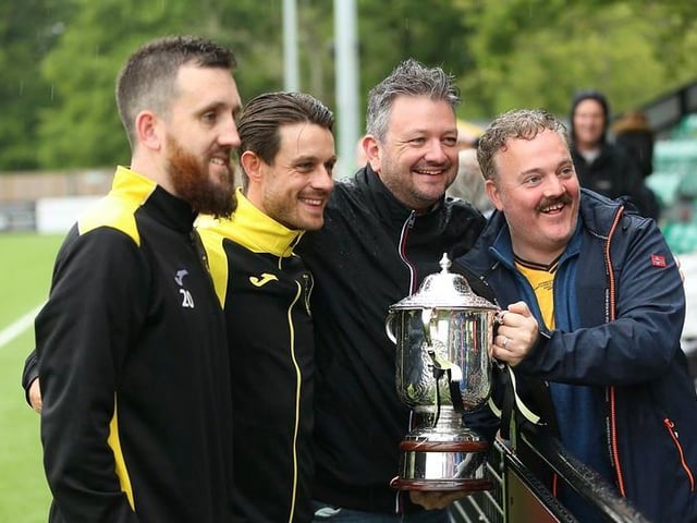 Littlehampton Town take on - and beat - Newhaven in the Peter Bentley Cup final at Horsham FC / Pictures: Martin Denyer