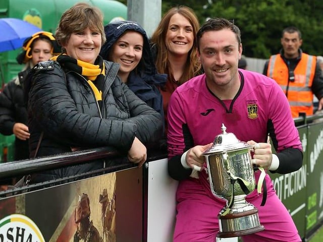 Littlehampton Town take on - and beat - Newhaven in the Peter Bentley Cup final at Horsham FC / Pictures: Martin Denyer