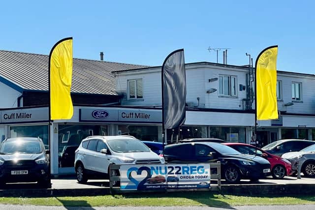 Cuff Miller are showing their colours