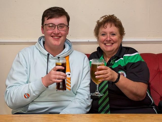 Players, management, volunteers and fans at Burgess Hill Town FC's end-of-season presentation night / Pictures: Chris Neal