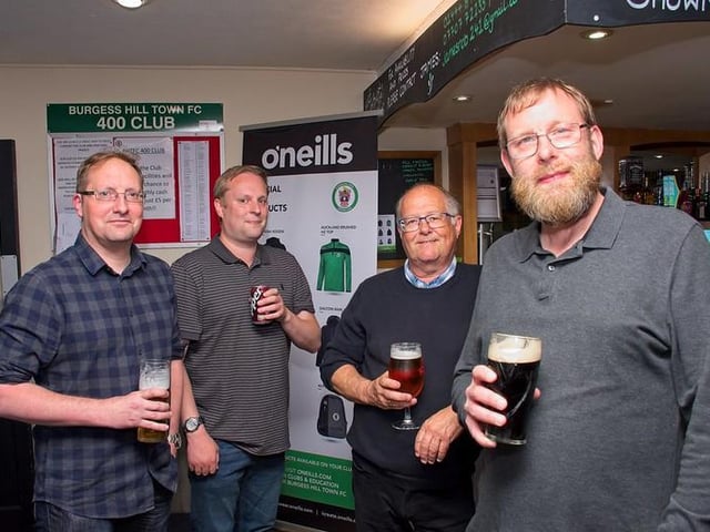 Players, management, volunteers and fans at Burgess Hill Town FC's end-of-season presentation night / Pictures: Chris Neal