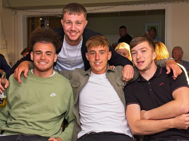 Players, management, volunteers and fans at Burgess Hill Town FC's end-of-season presentation night / Pictures: Chris Neal