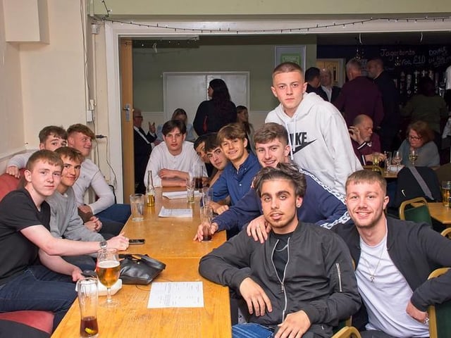 Players, management, volunteers and fans at Burgess Hill Town FC's end-of-season presentation night / Pictures: Chris Neal