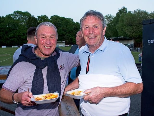 Players, management, volunteers and fans at Burgess Hill Town FC's end-of-season presentation night / Pictures: Chris Neal
