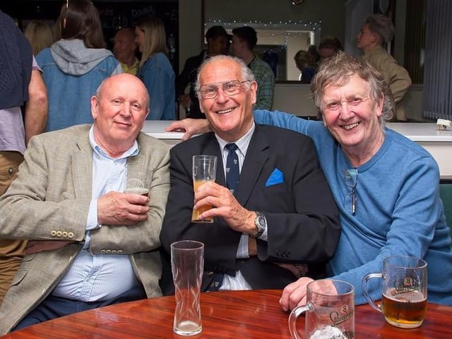 Players, management, volunteers and fans at Burgess Hill Town FC's end-of-season presentation night / Pictures: Chris Neal