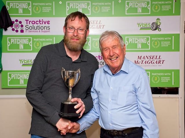 Players, management, volunteers and fans at Burgess Hill Town FC's end-of-season presentation night / Pictures: Chris Neal