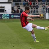 Ollie Tanner impressed with 13 goals in 35 games for Lewes in 2021-22 / Picture: James Boyes