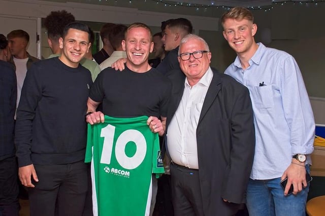 Players, management, volunteers and fans at Burgess Hill Town FC's end-of-season presentation night / Pictures: Chris Neal