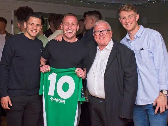 Players, management, volunteers and fans at Burgess Hill Town FC's end-of-season presentation night / Pictures: Chris Neal