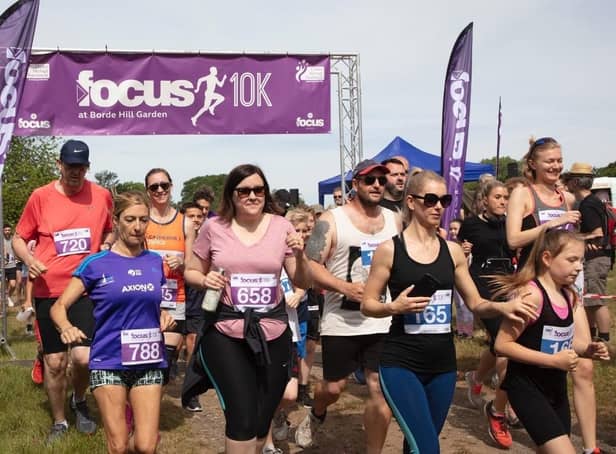 The Focus Run supports Chailey Heritage Foundation children's charity SUS-220519-113609001