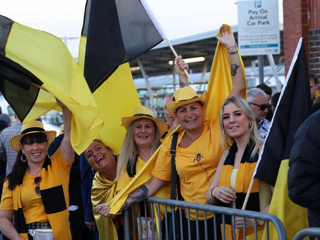 Action, pre-match, post-match and fan pictures from Littlehampton's visit to Wembley for the FA Vase final, which they lost 3-0 to Newport Pagnell / Pictures: Martin Denyer and Chris Hatton