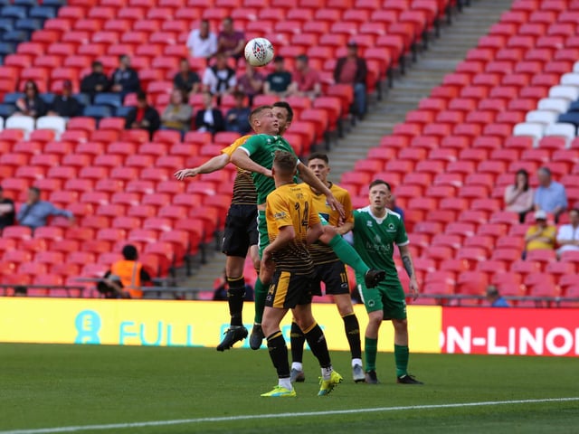 Action, pre-match, post-match and fan pictures from Littlehampton's visit to Wembley for the FA Vase final, which they lost 3-0 to Newport Pagnell / Pictures: Martin Denyer and Chris Hatton