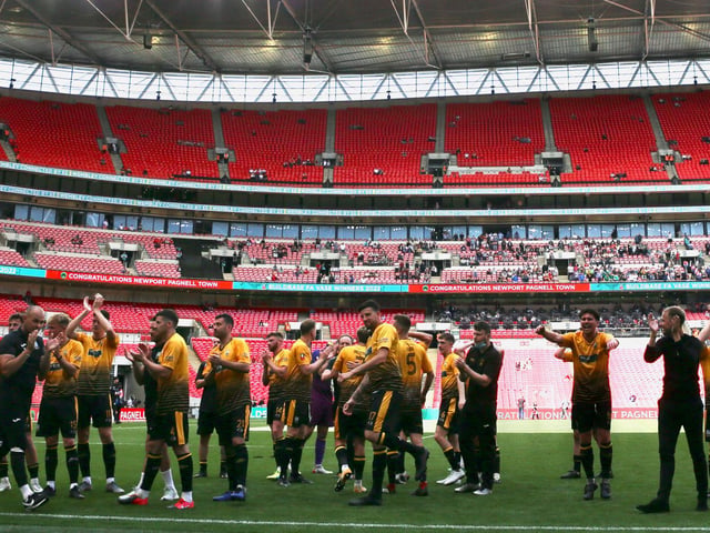 Action, pre-match, post-match and fan pictures from Littlehampton's visit to Wembley for the FA Vase final, which they lost 3-0 to Newport Pagnell / Pictures: Martin Denyer and Chris Hatton