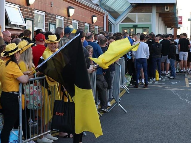 Martin Denyer's photo album of Littlehampton Town players, staff and fans on their day at Wembley for the FA Vase final