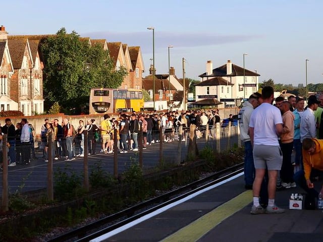 Martin Denyer's photo album of Littlehampton Town players, staff and fans on their day at Wembley for the FA Vase final