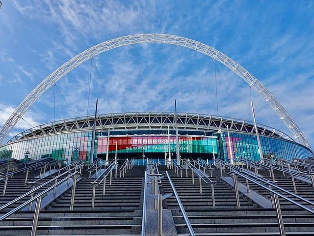 Martin Denyer's photo album of Littlehampton Town players, staff and fans on their day at Wembley for the FA Vase final