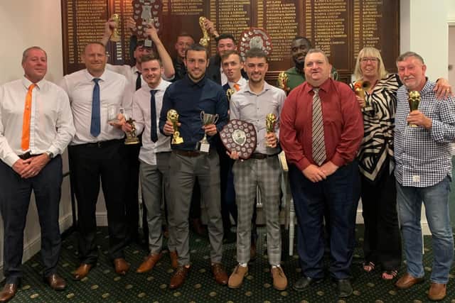 Winners at Polegate Town's awards ceremony