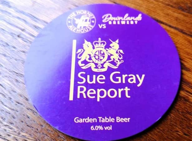 Sue Gray report beer SUS-220527-094904001