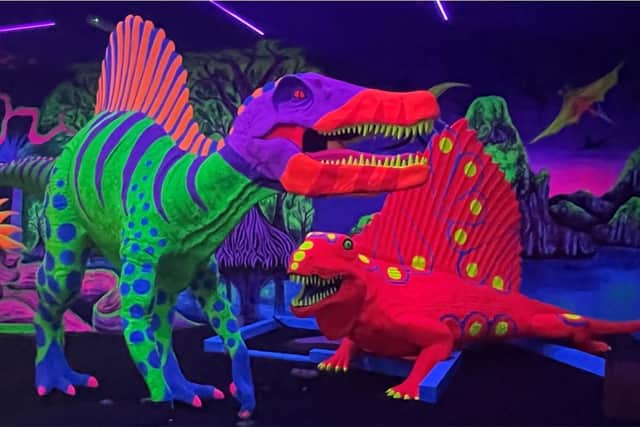 The Globalls new Jurassic mini golf course at its new venue