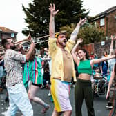 The Festival came to a close at the weekend with two SMOOSH! music and dance parades from Paraorchestra                              Photo by Chloe Hashemi