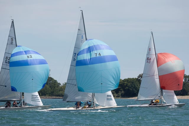 Platinum Jubilee regatta action at Itchenor Sailing Club / Picture by Chris Hatton