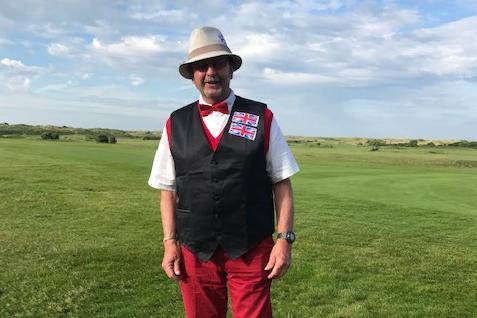 Golfers at Littlehampton Golf Club celebrate the jubilee