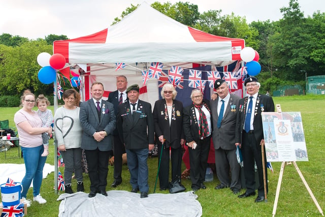 The Platinum Jubilee weekend: Hastings & St Leonards Veterans Association in Alexandra Park on June 5. Photo by Frank Copper SUS-220606-071936010