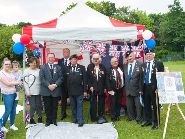 The Platinum Jubilee weekend: Hastings & St Leonards Veterans Association in Alexandra Park on June 5. Photo by Frank Copper SUS-220606-071936010