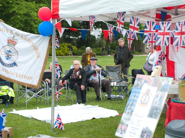 The Platinum Jubilee weekend: Hastings & St Leonards Veterans Association in Alexandra Park on June 5. Photo by Frank Copper SUS-220606-072548001