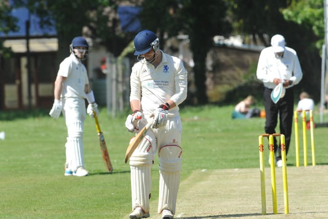 Action from Goring CC's home win over Horsham Trinity CC in division four west of the Sussex Cricket League / Pictures: Stephen Goodger