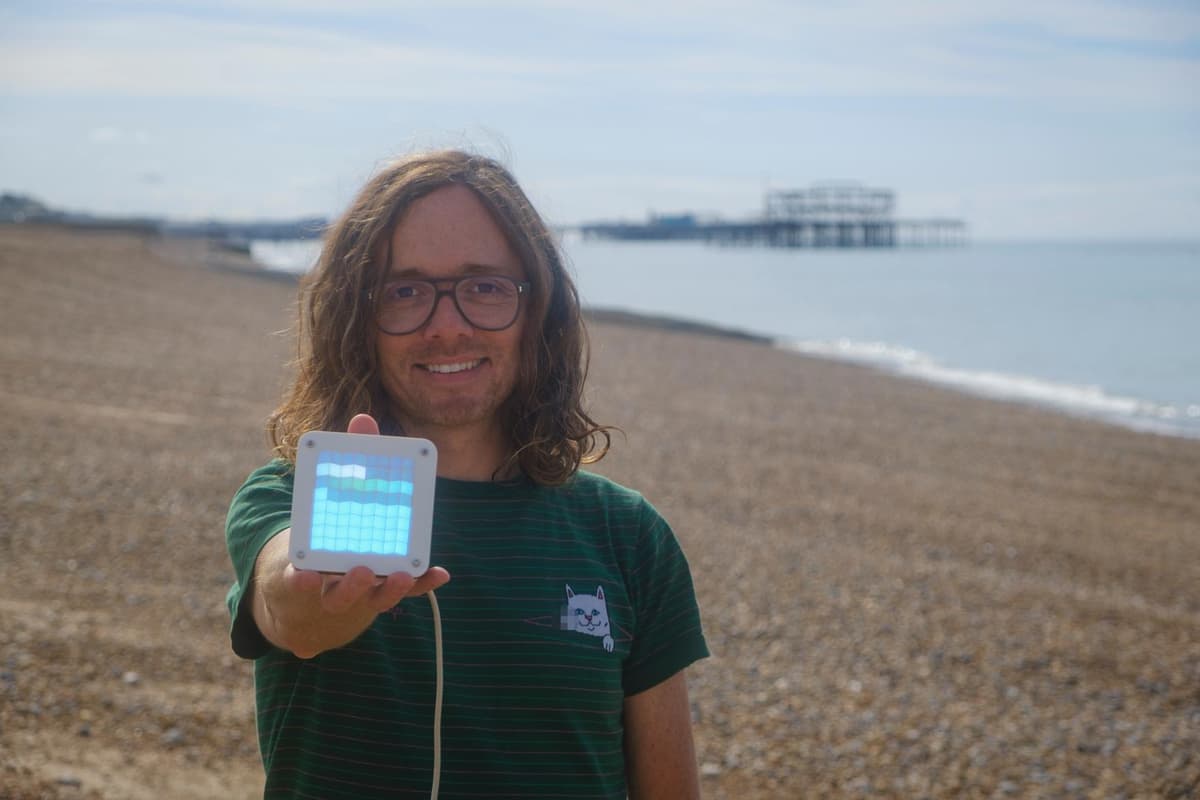 Tides Device Tide device invention becomes a reality after lockdown Brighton beach trips