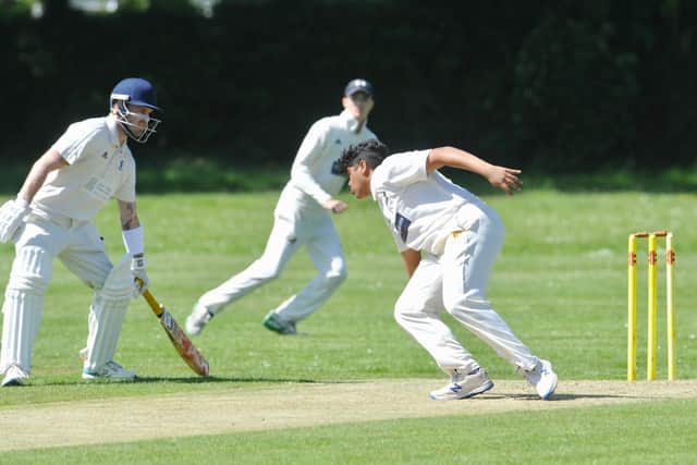 Action from Goring CC's hammering of Horsham Trinity CC / Picture: Stephen Goodger