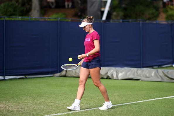 Action from day one at the Rothesay International tennis at Devonshire Park, Eastbourne / Pictures: Charlie Crowhurst/Getty Images for LTA