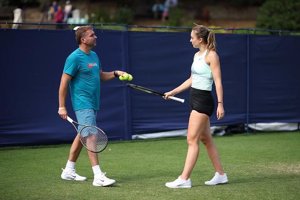 Action from day one at the Rothesay International tennis at Devonshire Park, Eastbourne / Pictures: Charlie Crowhurst/Getty Images for LTA