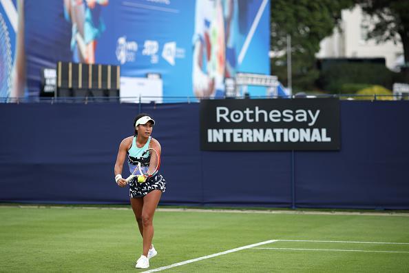 Action from day one at the Rothesay International tennis at Devonshire Park, Eastbourne / Pictures: Charlie Crowhurst/Getty Images for LTA