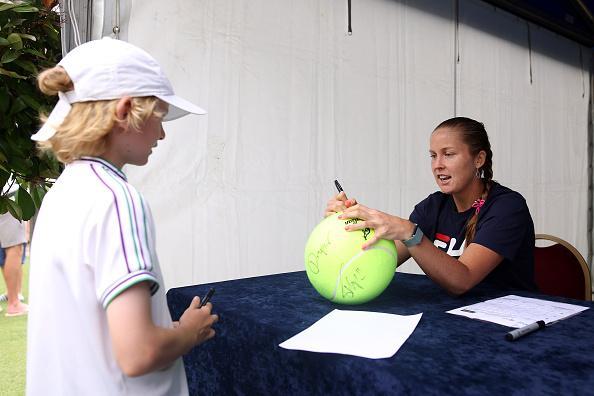 Action from day one at the Rothesay International tennis at Devonshire Park, Eastbourne / Pictures: Charlie Crowhurst/Getty Images for LTA