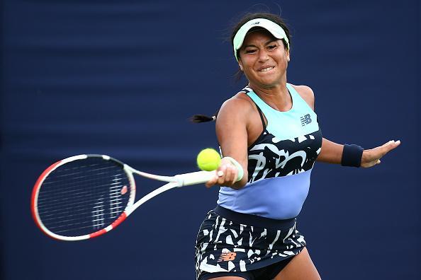 Action from day one at the Rothesay International tennis at Devonshire Park, Eastbourne / Pictures: Charlie Crowhurst/Getty Images for LTA