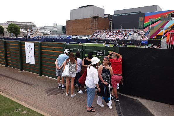 Action from day one at the Rothesay International tennis at Devonshire Park, Eastbourne / Pictures: Charlie Crowhurst/Getty Images for LTA
