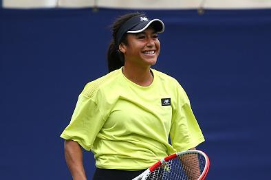 Action on day two of the Rothesay International Eastbourne at Devonshire Park / Photos by Charlie Crowhurst/Getty Images for LTA