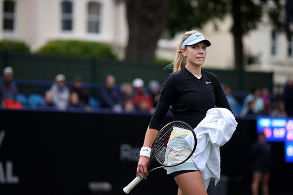 Action on day two of the Rothesay International Eastbourne at Devonshire Park / Photos by Charlie Crowhurst/Getty Images for LTA