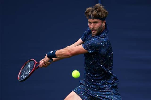 Action on day two of the Rothesay International Eastbourne at Devonshire Park / Photos by Charlie Crowhurst/Getty Images for LTA