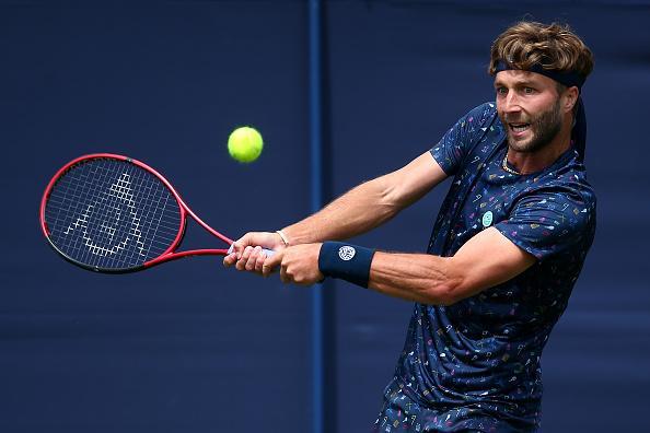 Action on day two of the Rothesay International Eastbourne at Devonshire Park / Photos by Charlie Crowhurst/Getty Images for LTA