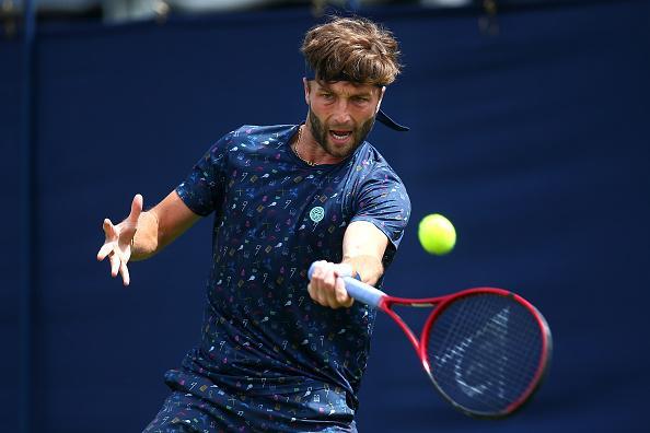 Action on day two of the Rothesay International Eastbourne at Devonshire Park / Photos by Charlie Crowhurst/Getty Images for LTA
