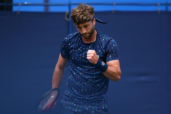 Action on day two of the Rothesay International Eastbourne at Devonshire Park / Photos by Charlie Crowhurst/Getty Images for LTA