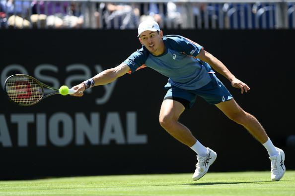 Day three of the Rothesay International Eastbourne at Devonshire Park, Eastbourne (Photos by Mike Hewitt and Charlie Crowhurst/Getty Images for LTA)