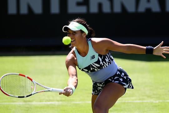 Day three of the Rothesay International Eastbourne at Devonshire Park, Eastbourne (Photos by Mike Hewitt and Charlie Crowhurst/Getty Images for LTA)
