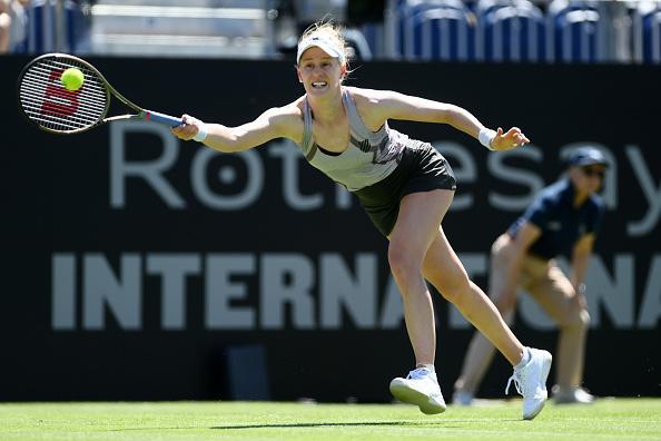 Day three of the Rothesay International Eastbourne at Devonshire Park, Eastbourne (Photos by Mike Hewitt and Charlie Crowhurst/Getty Images for LTA)