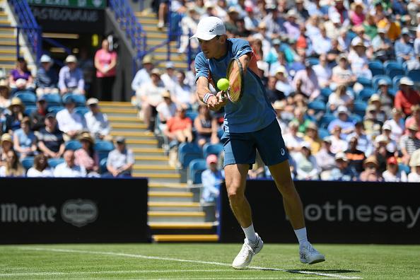 Day three of the Rothesay International Eastbourne at Devonshire Park, Eastbourne (Photos by Mike Hewitt and Charlie Crowhurst/Getty Images for LTA)