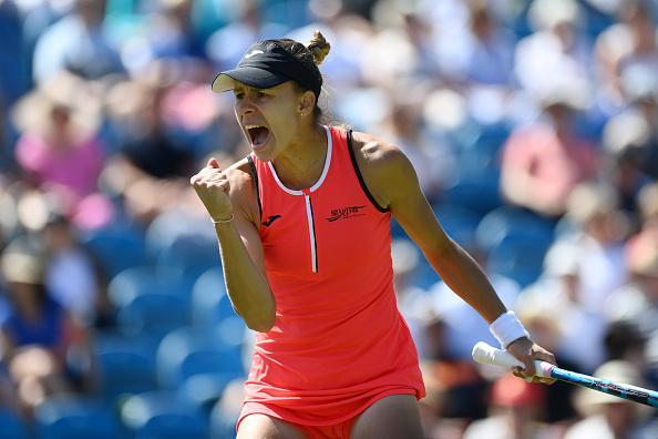 Day three of the Rothesay International Eastbourne at Devonshire Park, Eastbourne (Photos by Mike Hewitt and Charlie Crowhurst/Getty Images for LTA)