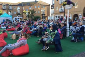 The Screen on the Green has proved popular since it was first set up over the summer in 2017